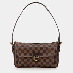 Pre Owned Louis Vuitton Brown Damier Ebene Ravello GM