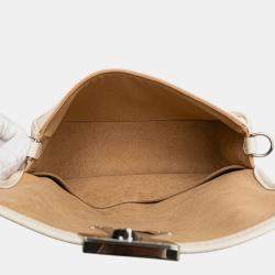 Pre Owned Louis Vuitton White Epi Buci