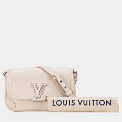 Pre Owned Louis Vuitton White Epi Buci