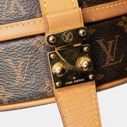 Pre Owned Louis Vuitton Brown Monogram Petite Boite Chapeau