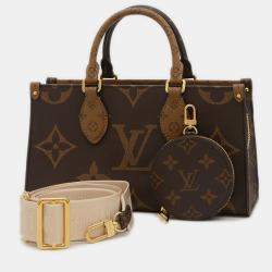 Pre Owned Louis Vuitton OnTheGo EW Black Shoulder Bag