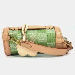 Pre Owned Louis Vuitton Golf Mini Green Damier Bag