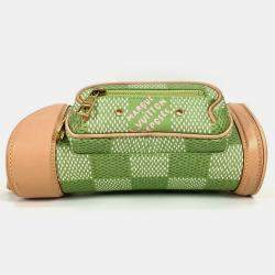 Pre Owned Louis Vuitton Golf Mini Green Damier Bag