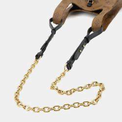 Pre Owned Louis Vuitton Atlantis BB Brown Monogram Reverse Canvas Shoulder Bag