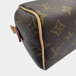 مملوكة مسبقًا حقيبة كروس بودي لوي فيتون سبيدي بانداولييه ٢٠ قماش مونوغرام بني