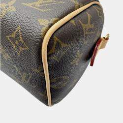 مملوكة مسبقًا حقيبة كروس بودي لوي فيتون سبيدي بانداولييه ٢٠ قماش مونوغرام بني