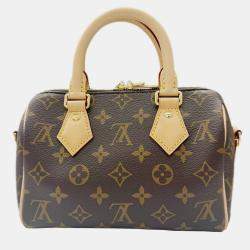 مملوكة مسبقًا حقيبة كروس بودي لوي فيتون سبيدي بانداولييه ٢٠ قماش مونوغرام بني