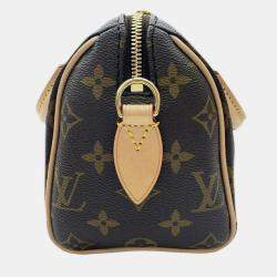 مملوكة مسبقًا حقيبة كروس بودي لوي فيتون سبيدي بانداولييه ٢٠ قماش مونوغرام بني