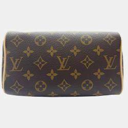 مملوكة مسبقًا حقيبة كروس بودي لوي فيتون سبيدي بانداولييه ٢٠ قماش مونوغرام بني