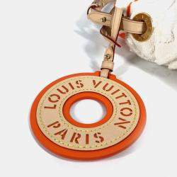 Pre Owned Louis Vuitton LVacation White Monogram Bucket Bag