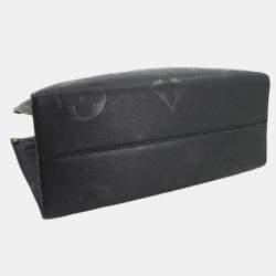 مملوكة مسبقًا Louis Vuitton On The Go GM Black Empreinte Giant Monogram Leather Duffel Bag