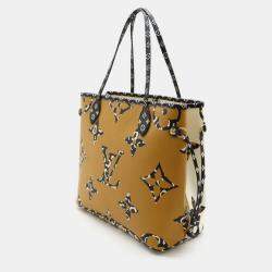 Pre Owned Louis Vuitton Neverfull NM Limited Edition Jungle Monogram Giant Tote Bag