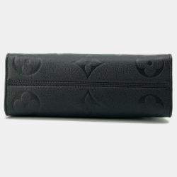 Pre Owned Louis Vuitton OnTheGo EW Black Empriente Leather Shoulder Bag