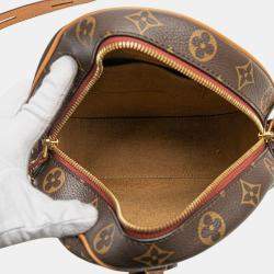 Pre Owned Louis Vuitton Brown Monogram Boite Chapeaux Souple MM