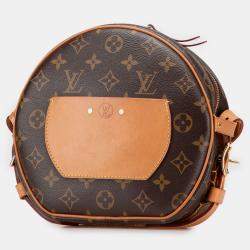 Pre Owned Louis Vuitton Brown Monogram Boite Chapeaux Souple MM