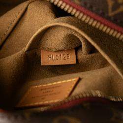 Pre Owned Louis Vuitton Brown Monogram Boite Chapeaux Souple MM