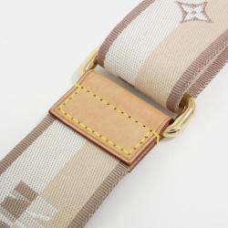 Pre Owned Louis Vuitton Speedy Bandouliere 20 Brown Monogram Canvas Boston Bag