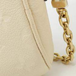 Pre Owned Louis Vuitton Bum Bag Mini Monogram Empreinte Leather Waist Bag