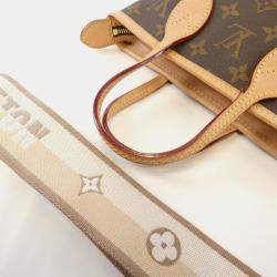 Pre Owned Louis Vuitton Neverfull BB Brown Monogram Canvas Tote Bag