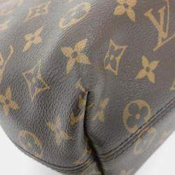 Pre Owned Louis Vuitton Graceful PM Brown Monogram Canvas Shoulder Bag