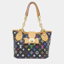 Pre Owned Louis Vuitton Annie MM Multicolor Monogram Canvas Handbag