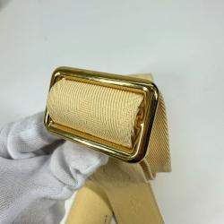 Pre Owned Louis Vuitton Alma BB Soft Bubble Gram Yellow Leather Handbag