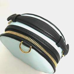 Pre Owned Louis Vuitton Petite Boite Chapeau BB Seaside Blue Epi Leather Shoulder Bag