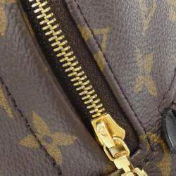 Pre Owned Louis Vuitton Palm Springs Mini Brown Monogram Canvas Backpack