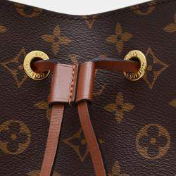 Pre Owned Louis Vuitton Neo Noe Brown Monogram Canvas Handbag