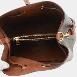 Pre Owned Louis Vuitton Neo Noe Brown Monogram Canvas Handbag