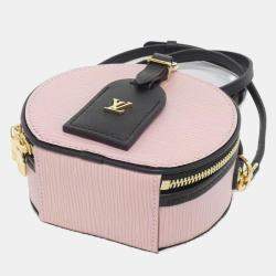 Pre Owned Louis Vuitton Boite Chapeau Mini Epi Leather Shoulder Bag