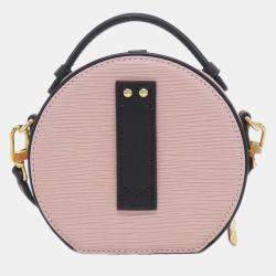 Pre Owned Louis Vuitton Boite Chapeau Mini Epi Leather Shoulder Bag