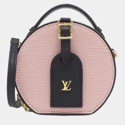Pre Owned Louis Vuitton Boite Chapeau Mini Epi Leather Shoulder Bag