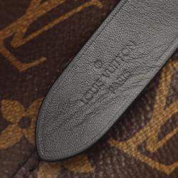 Pre Owned Louis Vuitton Neonoe Monogram Brown/Black Coated Canvas Leather Shoulder Bag