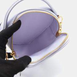 مملوكة مسبقًا Louis Vuitton Pop My Heart Purple Leather Bubble Glam Handbag