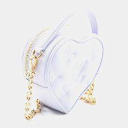 مملوكة مسبقًا Louis Vuitton Pop My Heart Purple Leather Bubble Glam Handbag