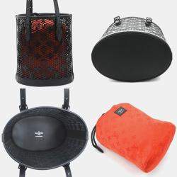 Pre Owned Louis Vuitton Monogram Lace Bucket PM Black Patent Leather Handbag