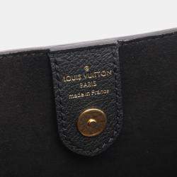 Pre Owned Louis Vuitton Rockmeat Black Leather Tote Bag