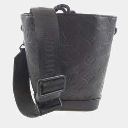 Pre Owned Louis Vuitton Noe Sling Monogram Shadow Shoulder Bag