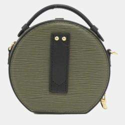 Pre Owned Louis Vuitton Boite Chapeau Mini Epi Leather Shoulder Bag