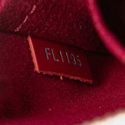 Pre Owned Louis Vuitton Red Epi Alma BB