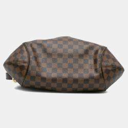 Pre Owned Louis Vuitton Brown Damier Ebene Sistina MM