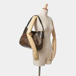 Pre Owned Louis Vuitton Brown Damier Ebene Sistina MM