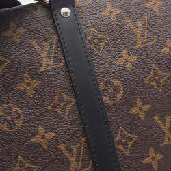 Pre Owned Louis Vuitton Porte Documents Voyage Brown Monogram Coated Canvas Briefcase Bag