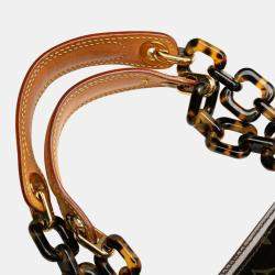 Pre Owned Louis Vuitton Brown Monogram Cabas Sac Ambre PM