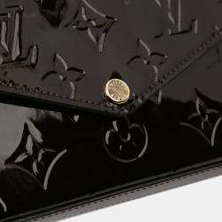 Pre Owned Louis Vuitton Purple Monogram Vernis Pochette Felicie