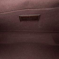 Pre Owned Louis Vuitton Purple Monogram Vernis Pochette Felicie
