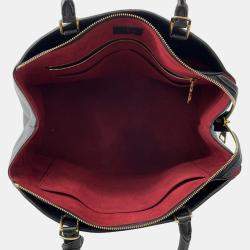 Pre Owned Louis Vuitton Grand Palais MM Noir Monogram Empreinte Leather Bag