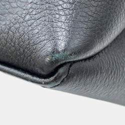 Pre Owned Louis Vuitton Grand Palais MM Noir Monogram Empreinte Leather Bag