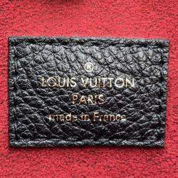 Pre Owned Louis Vuitton Grand Palais MM Noir Monogram Empreinte Leather Bag